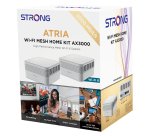 Strong MESHKITAX3000 sistema Wi-Fi Mesh Dual-band (2.4 GHz/5 GHz) Wi-Fi 6 (802.11ax) Bianco 2 Interno