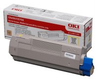 OKI - yellow - original - toner cartridge