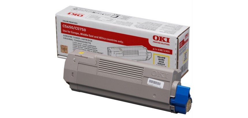 OKI - Gelb - original - Tonerpatrone