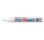 Marqueur artline permanent paint marker 400 pointe moyenne conique 2.3mm encre pigmentée base d'huile coloris blanc