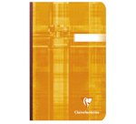 Carnet brochure dos toilé 11x17 cm 192 pages petits carreaux - Assortis