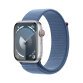 Apple Watch Series 9 45 mm Digital 396 x 484 Pixeles Pantalla táctil 4G Plata Wifi GPS (satélite)