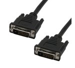 MCL Cable DVI-D Male/Male Dual Link 2m câble DVI Noir
