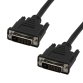 MCL Cable DVI-D Male/Male Dual Link 2m câble DVI Noir
