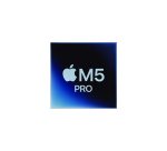 Apple MacBook Pro Apple M M5 Pro Ordinateur portable 36,1 cm (14.2") 24 Go 1 To SSD Wi-Fi 7 (802.11be) macOS Tahoe Argent