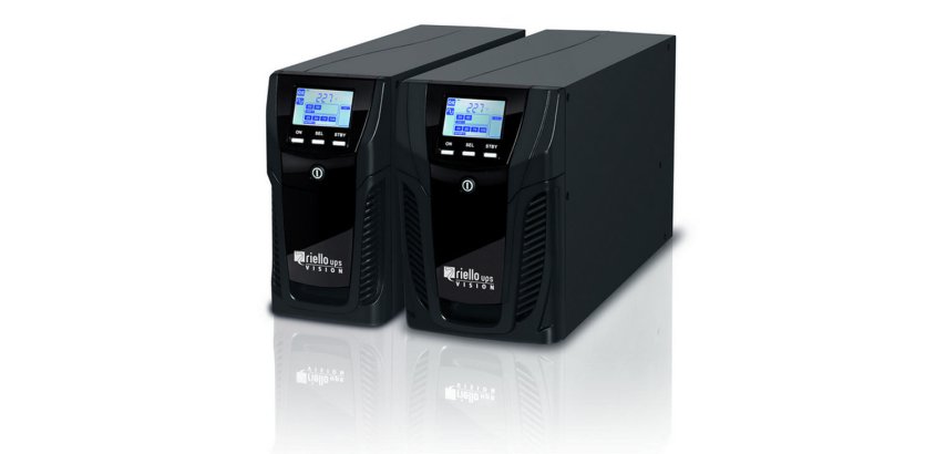 Riello VST 800 sistema de alimentación ininterrumpida (UPS) Línea interactiva 0,8 kVA 640 W 4 salidas AC