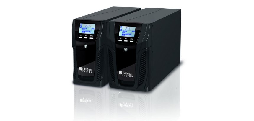 Riello VST 800 sistema de alimentación ininterrumpida (UPS) Línea interactiva 0,8 kVA 640 W 4 salidas AC