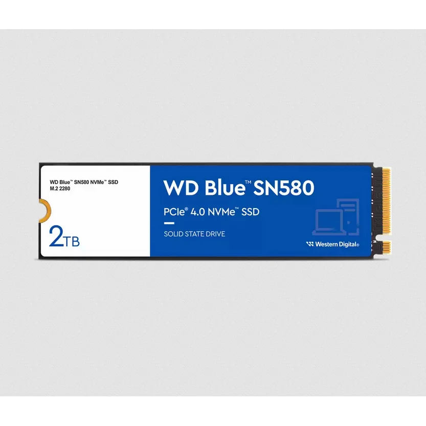 Western Digital Blue SN580 M.2 2 To PCI Express 4.0 TLC NVMe sur