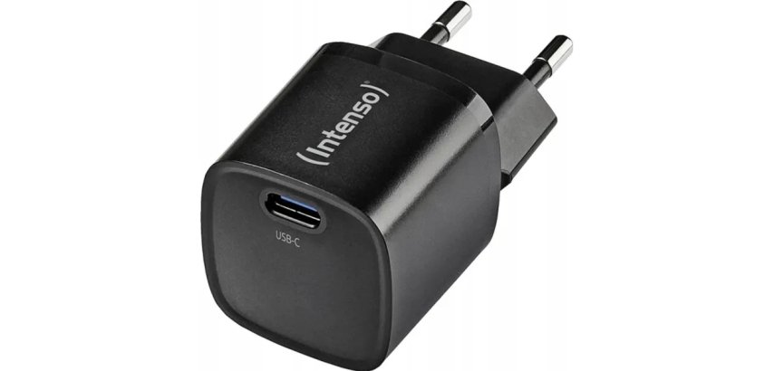Intenso W30C² GaN Universale Nero AC Ricarica rapida Interno