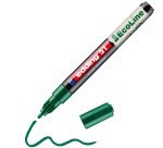Marqueur edding 51 ecoline peinture base eau pointe      ogive 1/2mm coloris vert