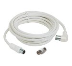 bticino S2529N cavo coassiale 3 m F Bianco