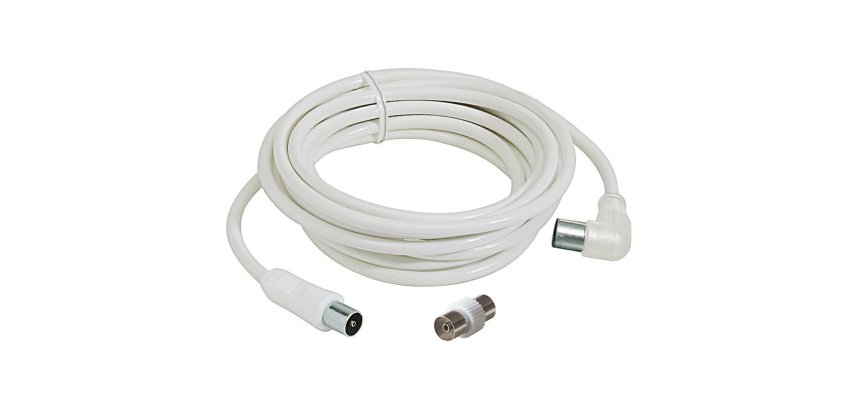 bticino S2529N cavo coassiale 3 m F Bianco