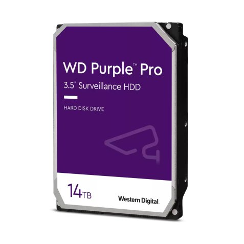 Western Digital Purple Pro WD142PURP disco duro interno 14 TB 7200 RPM 512 MB 3.5" Serial ATA III