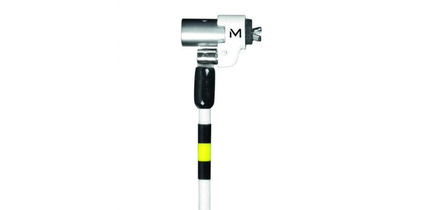 Mobilis 001272 câble antivol Noir, Blanc, Jaune 2 m