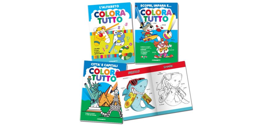 Blasetti 7701 colouring pages/book Coloring book/album