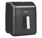 Midea MAD70000ADK friggitrice Singolo 7 L Indipendente 1800 W Friggitrice ad aria calda Nero
