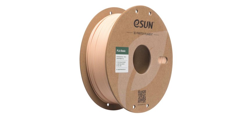 eSUN PLA-BASIC175O-BG1Y1 3D-printmateriaal Polymelkzuur Beige 1 kg