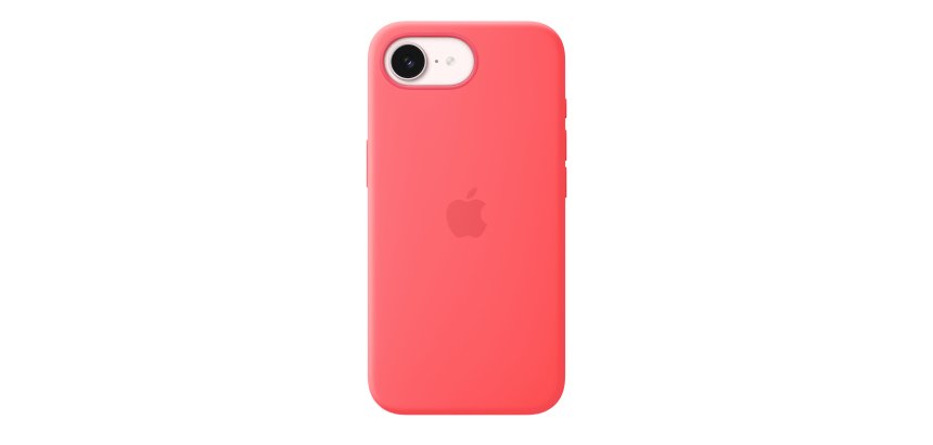 Apple Coque en silicone avec MagSafe pour iPhone 17e - Rose goyave