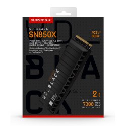 SanDisk Black WD_BLACK SN850X NVMe 2 To M.2 PCI Express 4.0