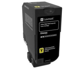 Lexmark 84C2HYE Cartouche de toner 1 pièce(s) Original Jaune