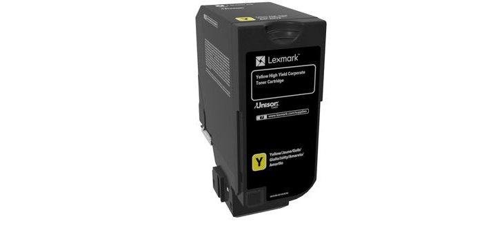 Lexmark 84C2HYE Cartouche de toner 1 pièce(s) Original Jaune