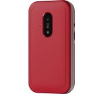 Doro Leva E22 7,11 cm (2.8") 127,8 g Rouge, Blanc Téléphone numérique