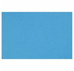 Papier dessin canson feuille mi-teintes nº595 grain gélatiné haute teneur coton 160g 50x65cm unicolore bleu turquoise