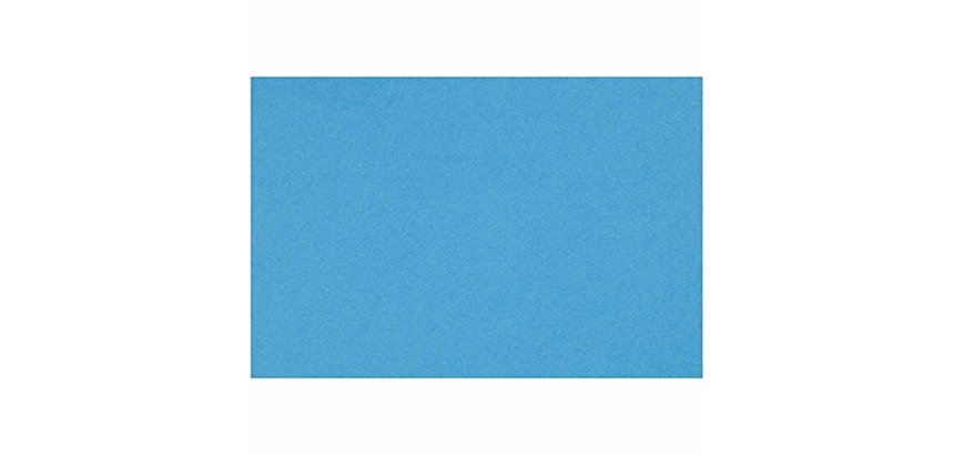 Papier dessin canson feuille mi-teintes nº595 grain gélatiné haute teneur coton 160g 50x65cm unicolore bleu turquoise