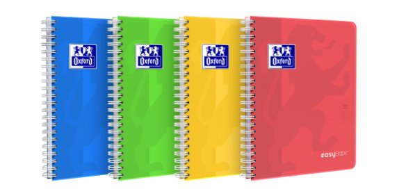 Cahier Easybook integrale 170x220 160pages optik seyes assorti