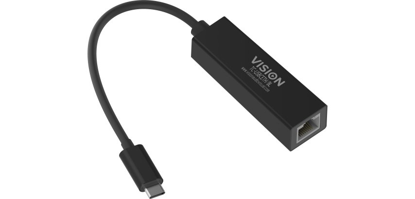Vision TC-USBCETH/BL carte réseau Ethernet