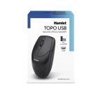 Hamlet Topo usb mouse ottico a 1000dpi 2 tasti e scroll