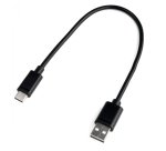 DLH DY-TU4850B câble USB 0,3 m USB A USB C 20 W Noir