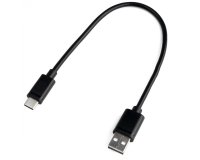 DLH DY-TU4850B câble USB 0,3 m USB A USB C 20 W Noir