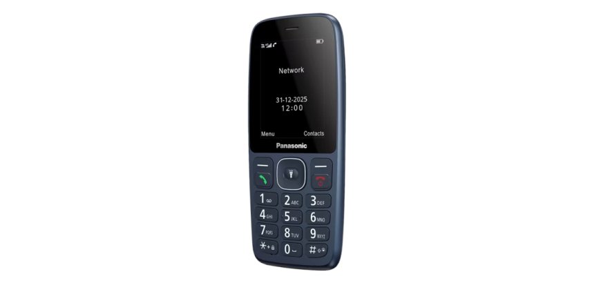 Panasonic KX-TF400 6,1 cm (2.4") 110 g Blu Telefono cellulare basico