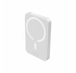 Baseus P10059002223-00 batería externa 6000 mAh Cargador inalámbrico Blanco
