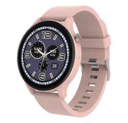 Denver SWC-338RO Relojes inteligentes y deportivos 3,51 cm (1.38") TFT 44.5 mm Digital 240 x 240 Pixeles Pantalla táctil Rosa