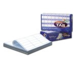 Tico TAB1-1274 etichetta autoadesiva Rettangolo Permanente Bianco