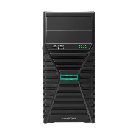 HPE ProLiant ML30 Gen11 E-2436 2.9GHz 6c 1P 1x32GB-U 8SFF MR216i-p 2x480GB SSD 2x800W PS EU Server