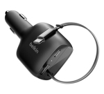 Belkin BoostCharge Universel Noir Allume-cigare Charge rapide Intérieure