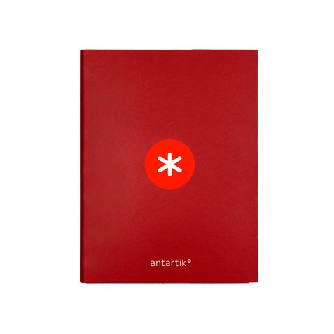 Classeur antartik 4 anneaux ronds 25mm a4 carton remborde coloris framboise
