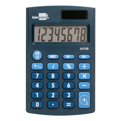 Liderpapel XF06 calculadora Bolsillo Calculadora básica Azul