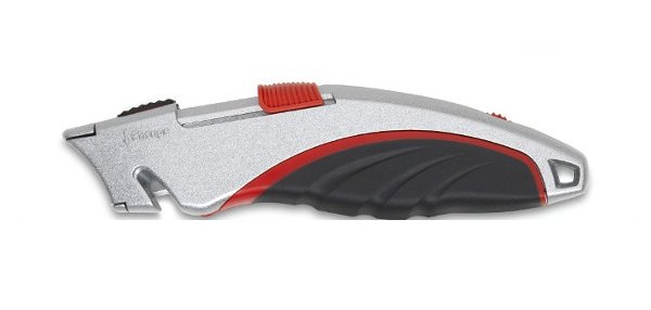 Cutter da lavoro Super Safety SX 1258 - lama a rientro automatico - Artiglio