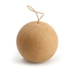 Suspension boule grane creative carton noel 6,5cm or
