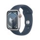 Apple Watch Series 9 45 mm Numérique 396 x 484 pixels Écran tactile 4G Argent Wifi GPS (satellite)