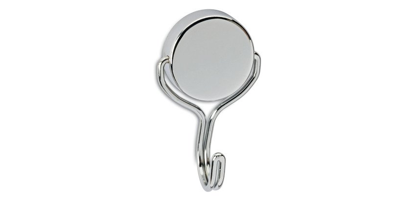 Aimant néodyme avec crochet rotatif, diamètre: 38,5 mm