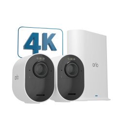 ARLO Caméra de surveillance Ultra 2 Spotlight - Pack de 2 caméras extérieures
