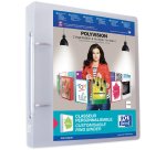 Classeur Oxford polyvision 17x22 d40 2an rond pp assorti