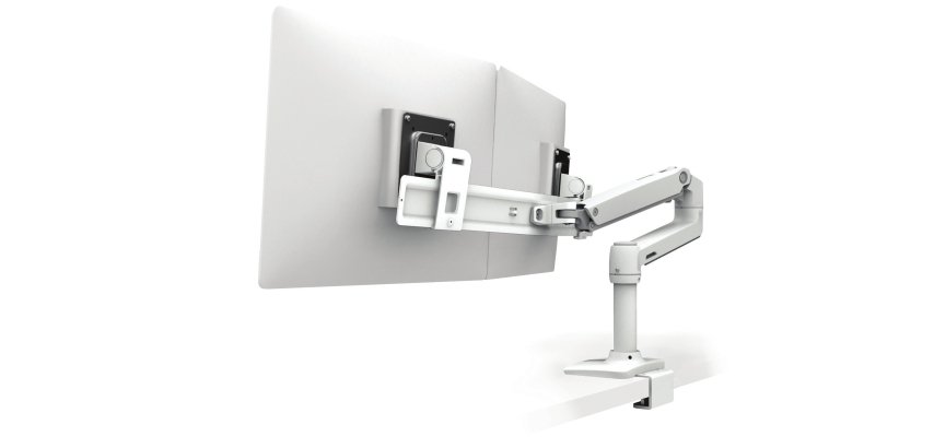 Ergotron LX Series 45-609-216 support d'écran plat pour bureau 63,5 cm (25") Blanc