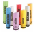Rouleaux papier safescan pour pieces de 0,01 a 2¤ coloris   assortis lot 80 unites