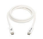 Tripp Lite U521-1P0M-WH câble USB USB4 Gen 2x2 1 m USB C Blanc